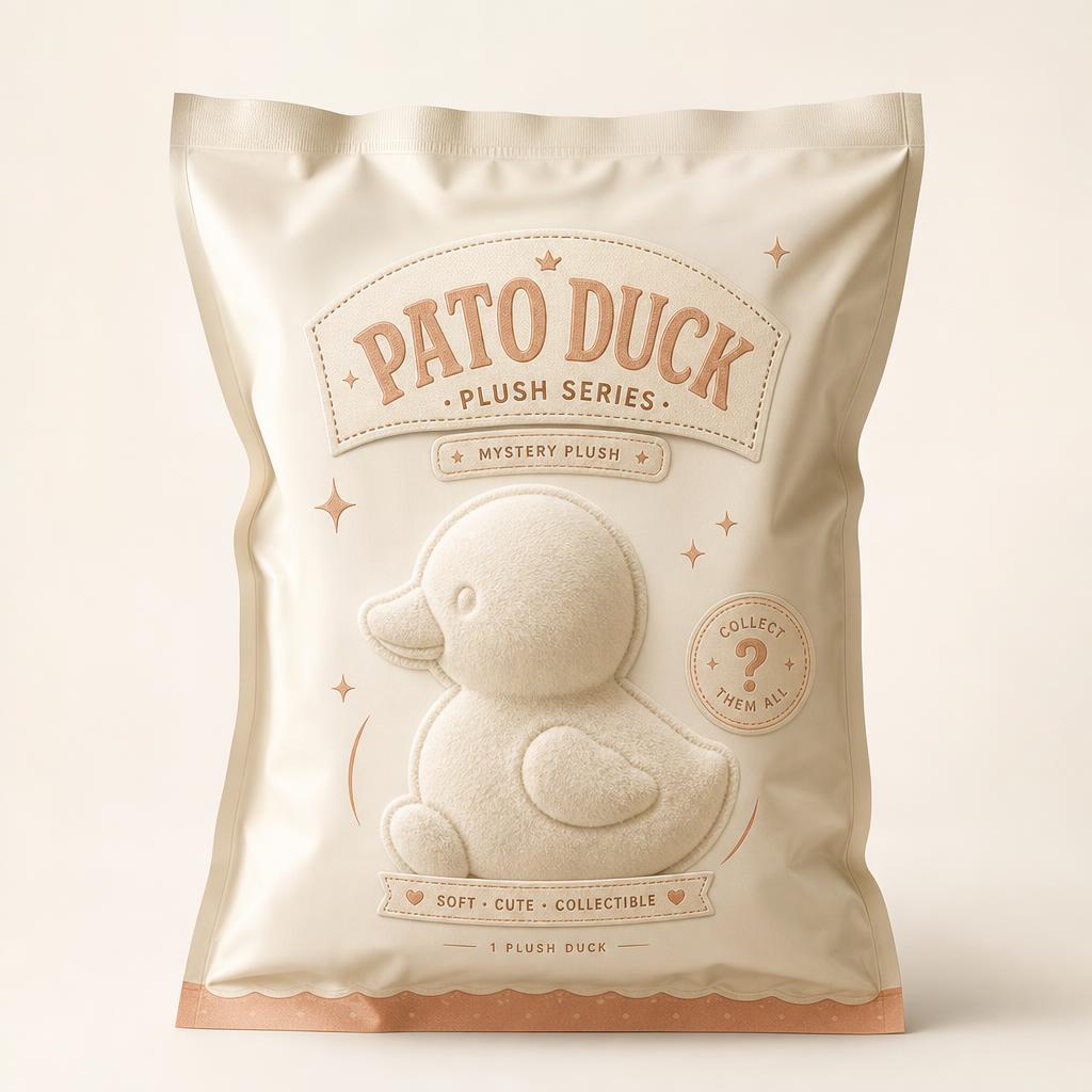 Pato Duck Plush Series mystery blind bag