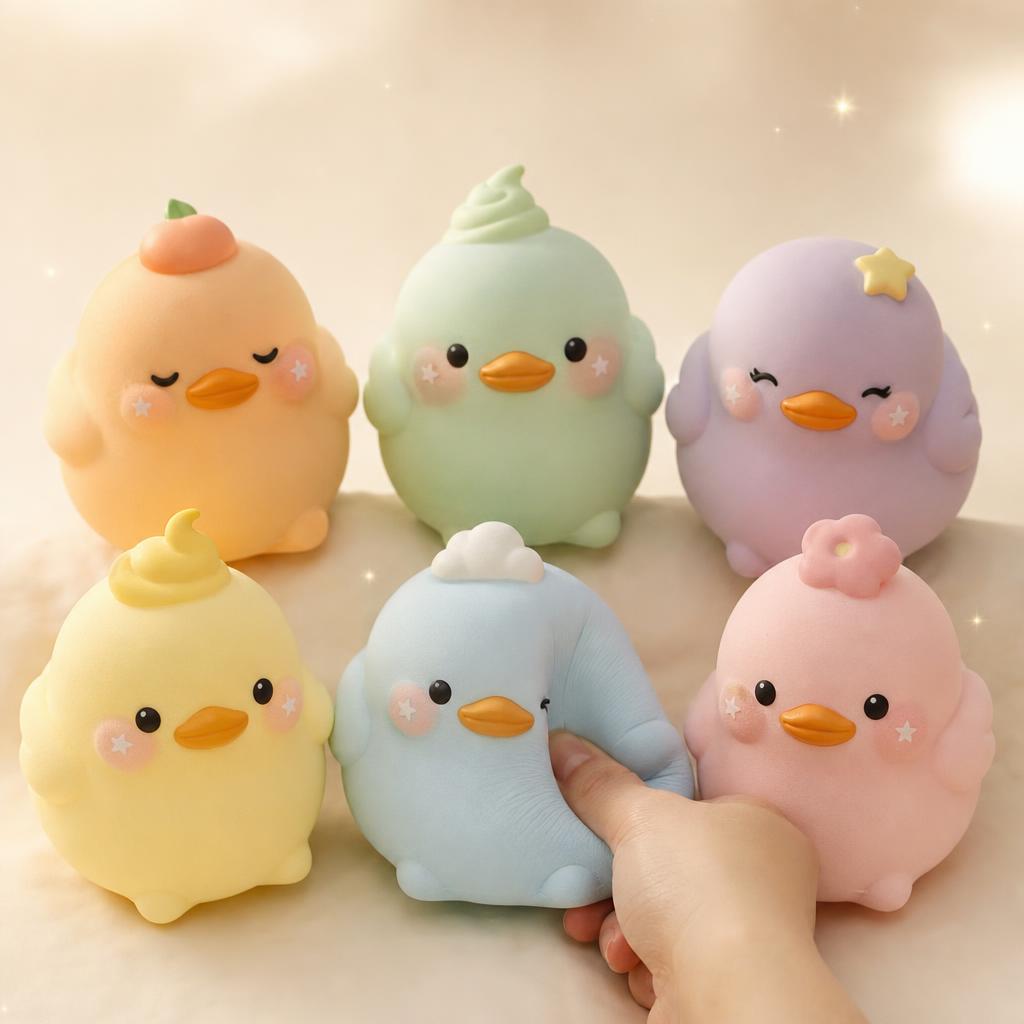 Duck-Shaped Squishies